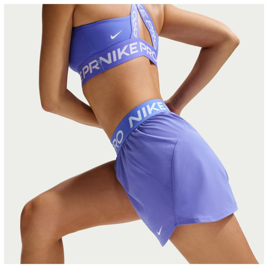 Nike Γυναικείο σορτς Pro Dri-FIT Mid-Rise Brief-Lined 3'' Woven Shorts